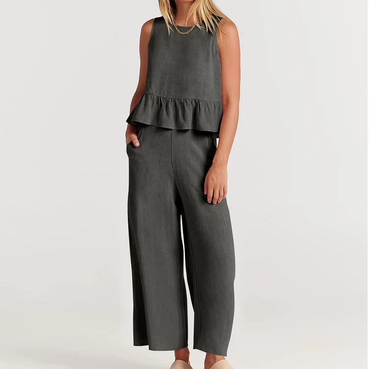 Vrouwelijke Tweedelige Set Kleding Collectie