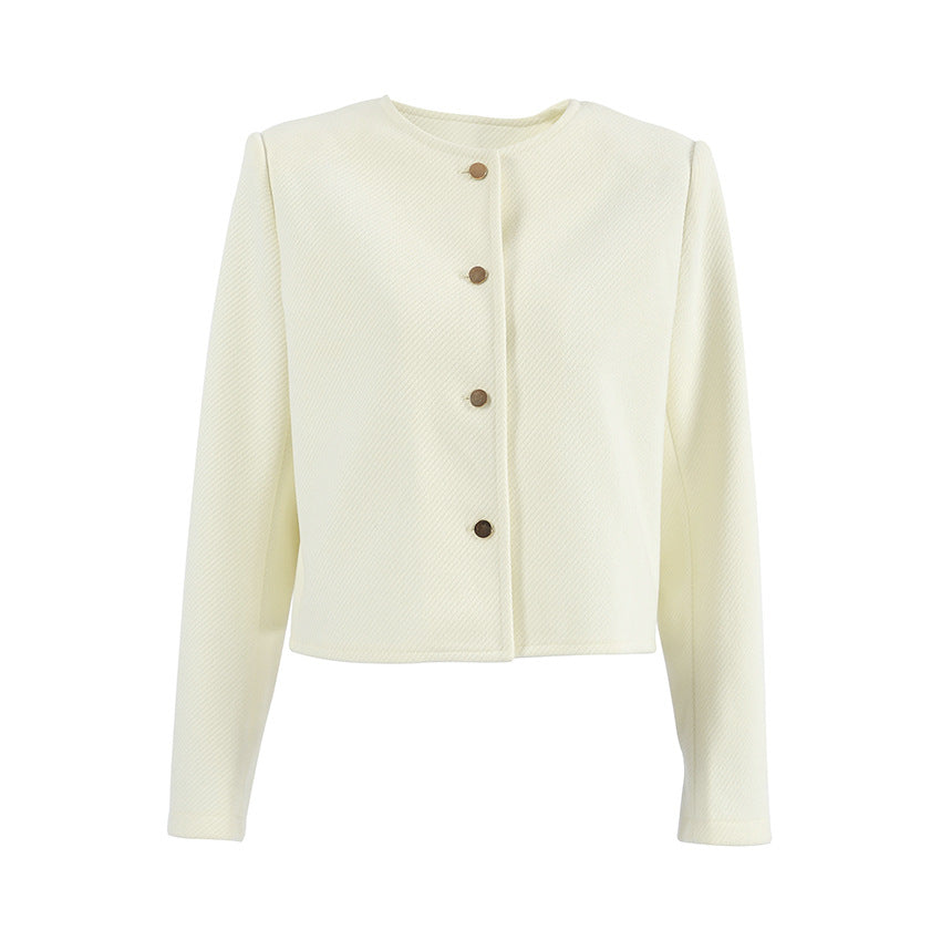 Korte Voorjaarsjas Dames Trendy Stijlvolle Blazer