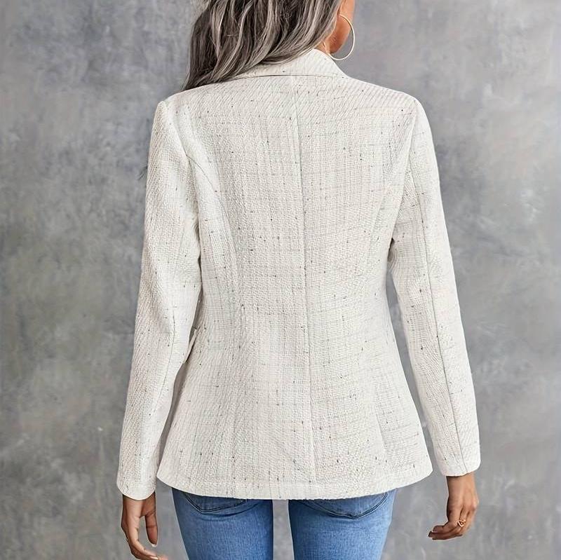 Chique Blazer Vrouw Herfstkleuren Lage Prijs