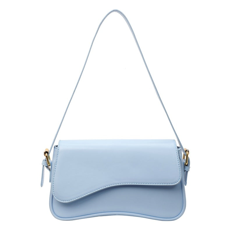 Dames Handtas Vegan Leer Golvend Design Elegante Stijl