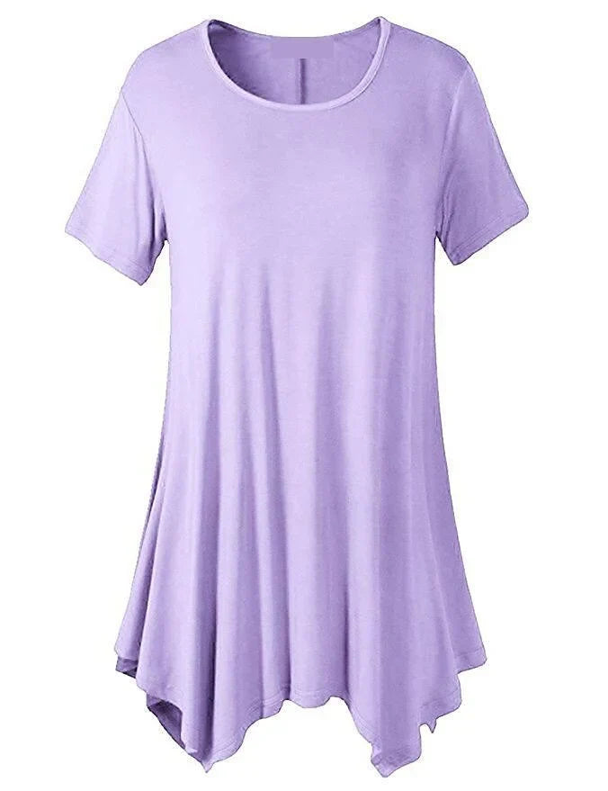 Dames T-shirt Korte Mouwen Loose Fit Zomer