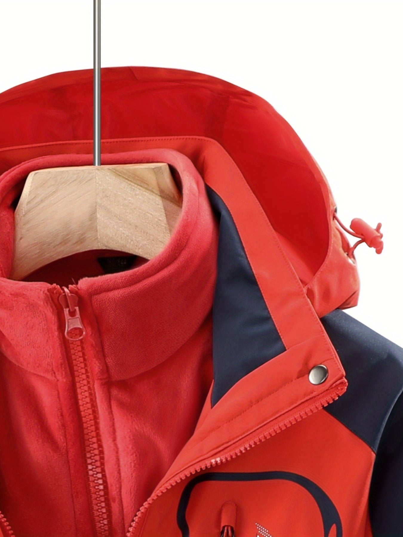 Waterdichte Jas 3-in-1 Regenjas voor Dames