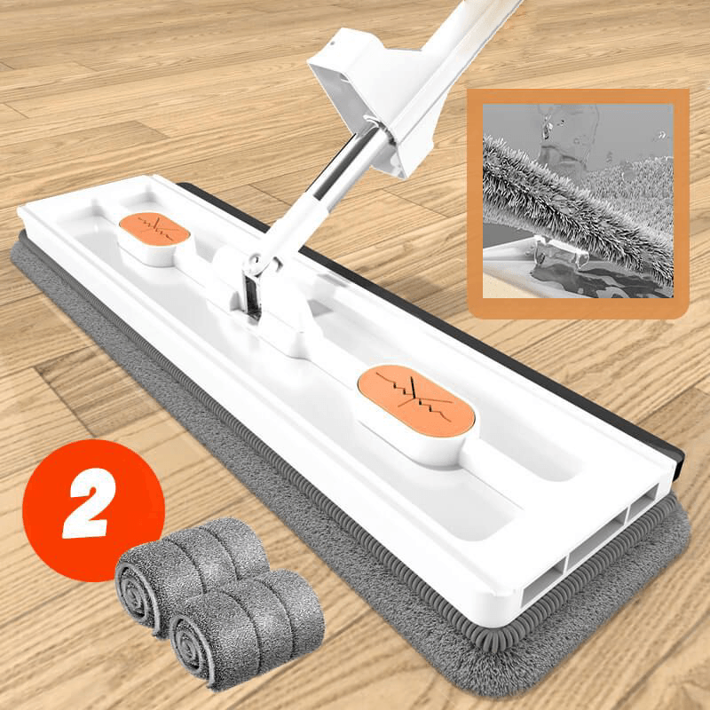 Dweil 360° Draaibaar Flexibel voor Gemakkelijk Schoonmaken