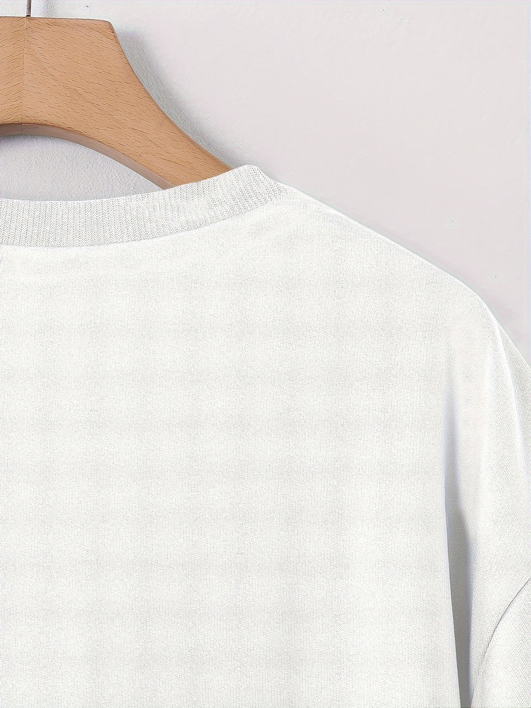 Heren T-Shirt met Print – Rozen Design & Losse Pasvorm – Casual Zomer Shirt