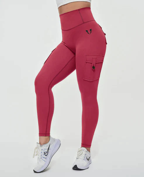 Hoge Taille Cargo Legging voor Vrouw