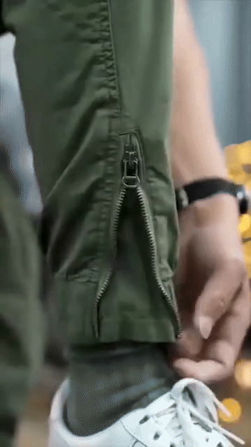 Elastische Cargo Broek Comfortabel voor Mannen