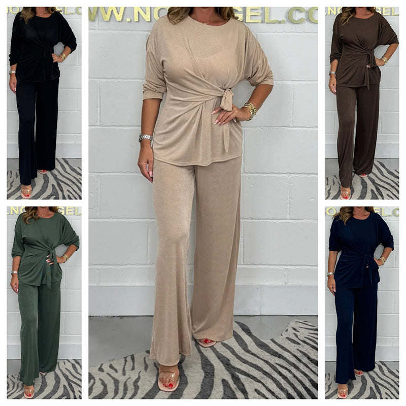 Lounge Set Dames Stijlvol Zacht Katoen