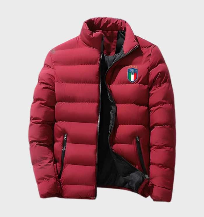Donsjack Warm Met Comfortabele Kraag