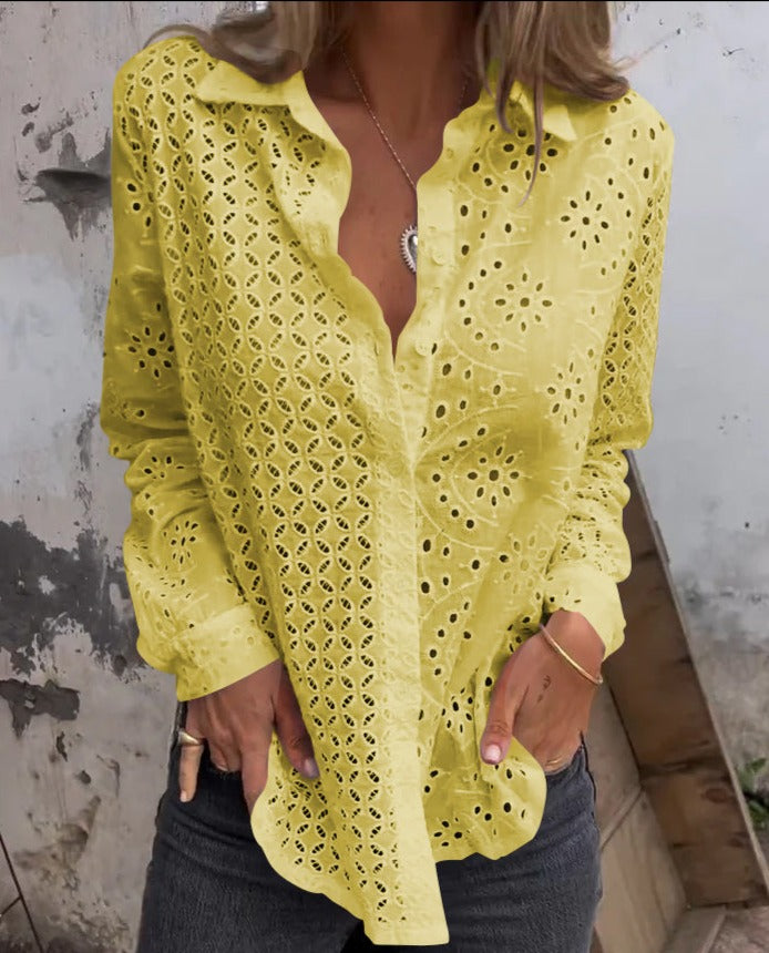 Stella Blouse voor Stijlvolle Comfortabele Dagen