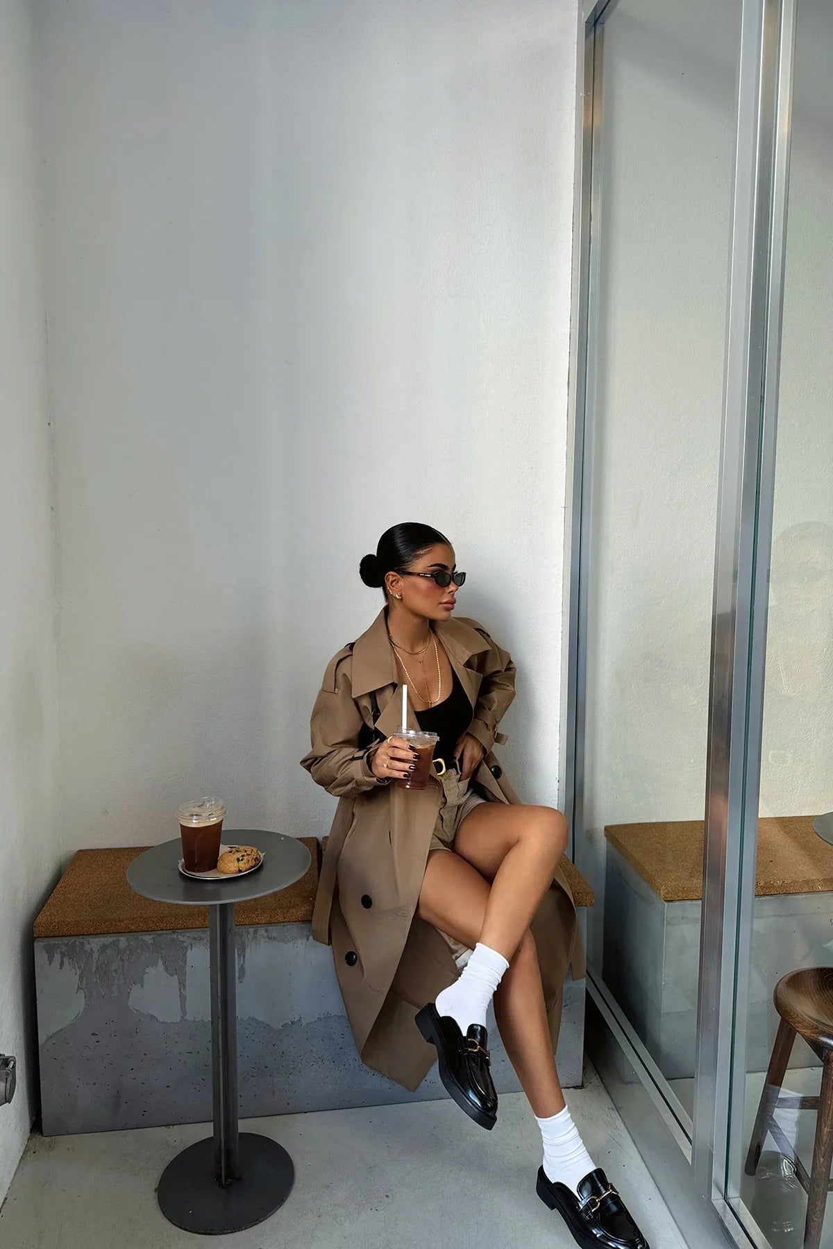 Trenchcoat Dames Warm en Stijlvol met Klassiek Design