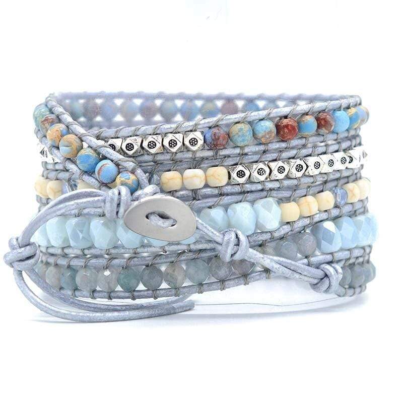 Blauwe Topaas Armband met Geneeskrachtige Eigenschappen