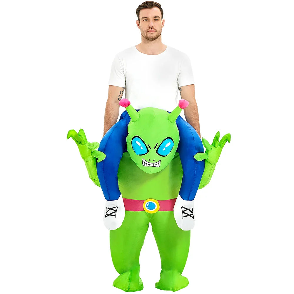 Alien Kostuum Kinderen Carnaval Outfit - Mode Vibes