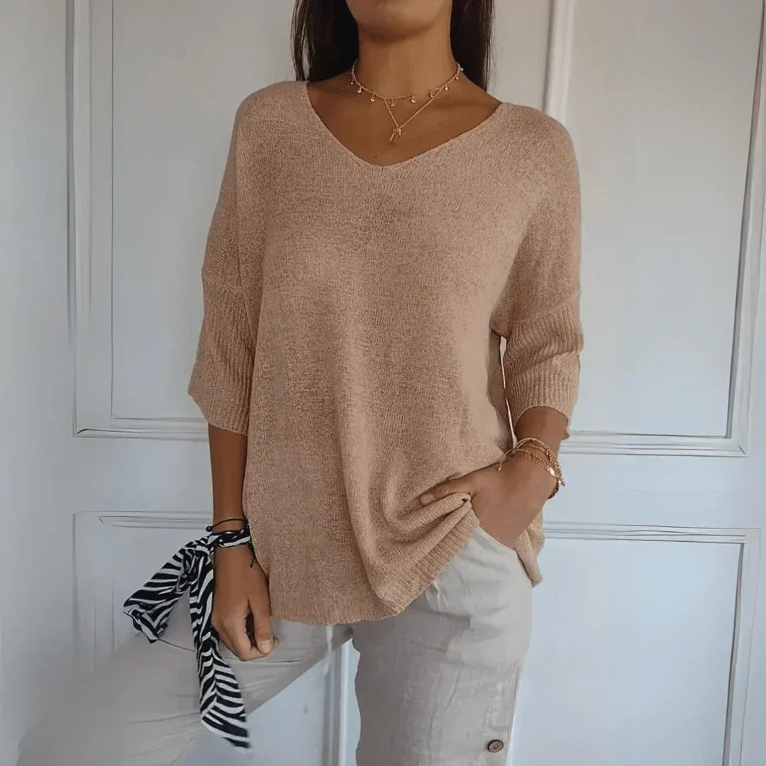 Bianca | Top elegante e rilassato