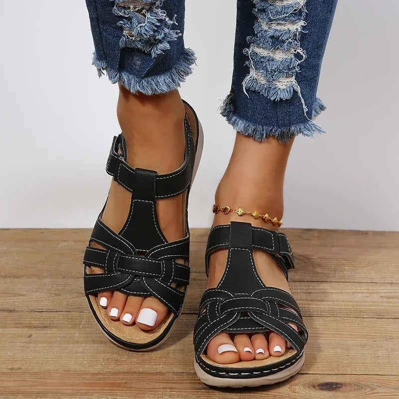 Vanessa | Sandals Pelle Ortopedica, Eleganti e Comodi