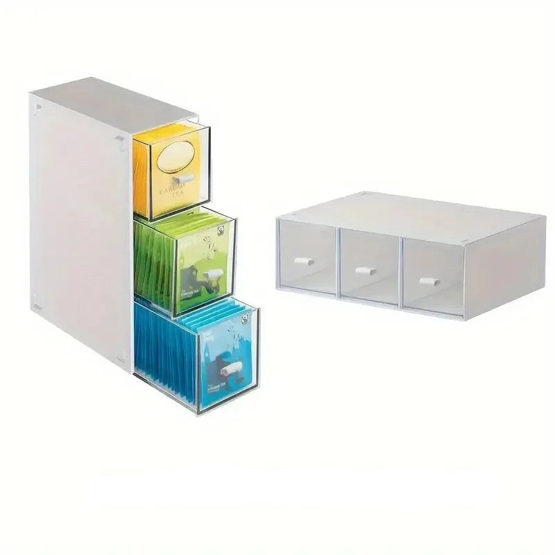 Keuken Organizer met Lade - Theeopberg Livvy