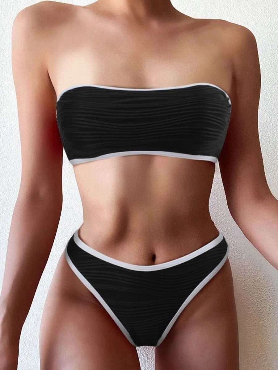 Bikini Set Hoge Taille Strand badpak
