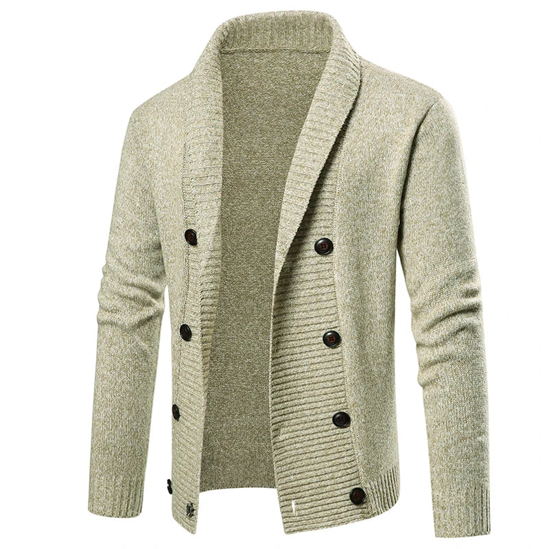 Slimfit Vest Gebreid Comfy Heren