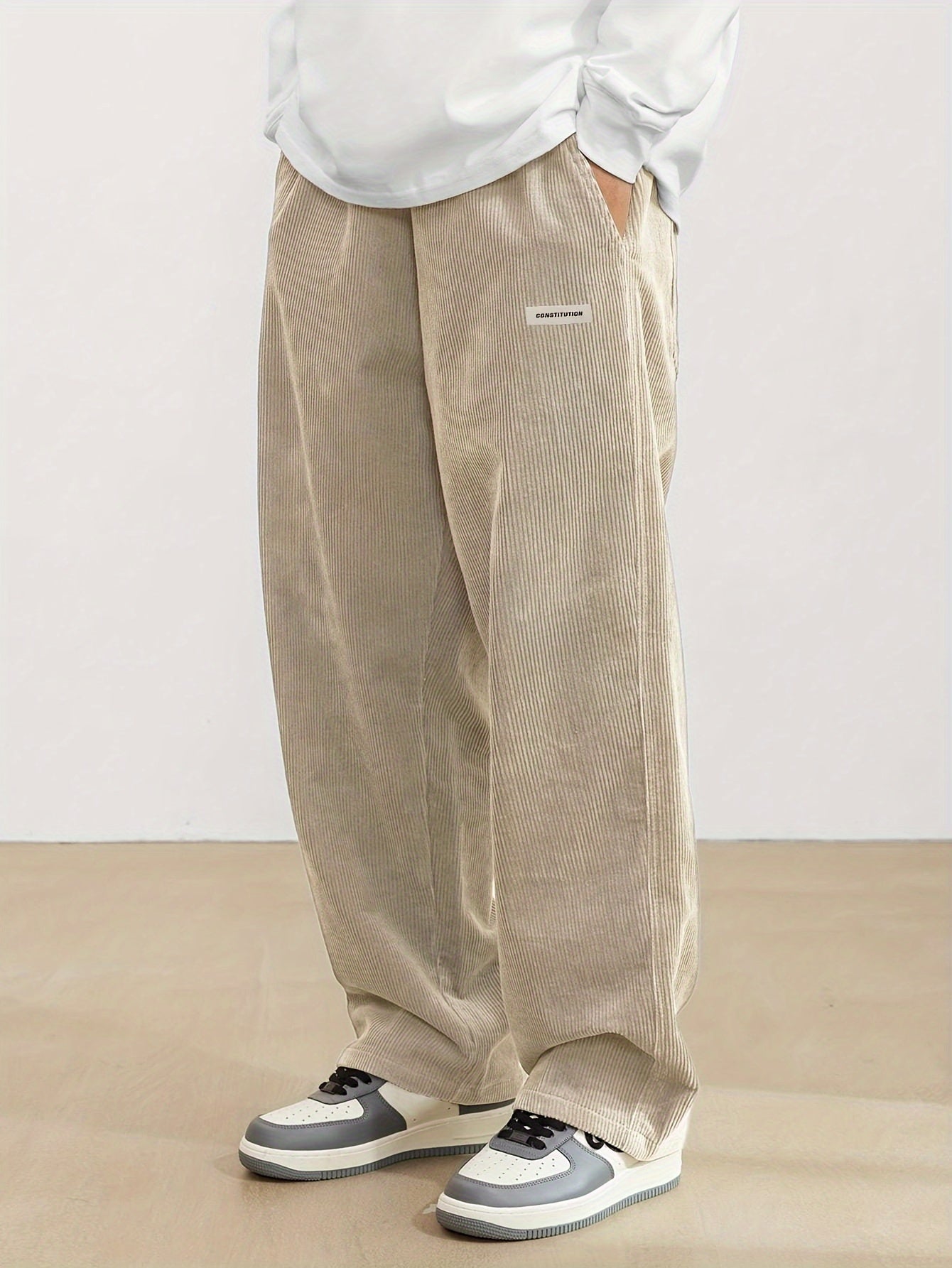 Geert – Heren Zachte Corduroy Broek