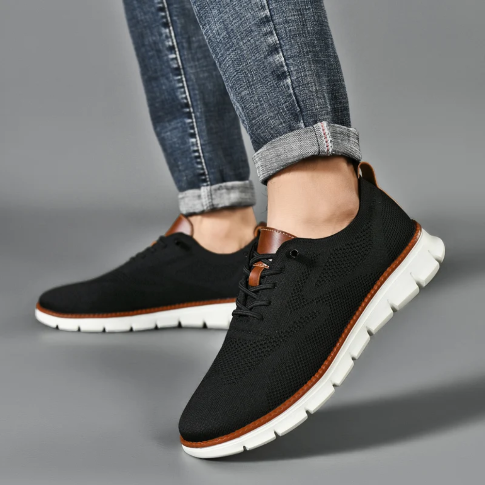 Comfortabele Gebreide Heren Sneakers Orthopedisch