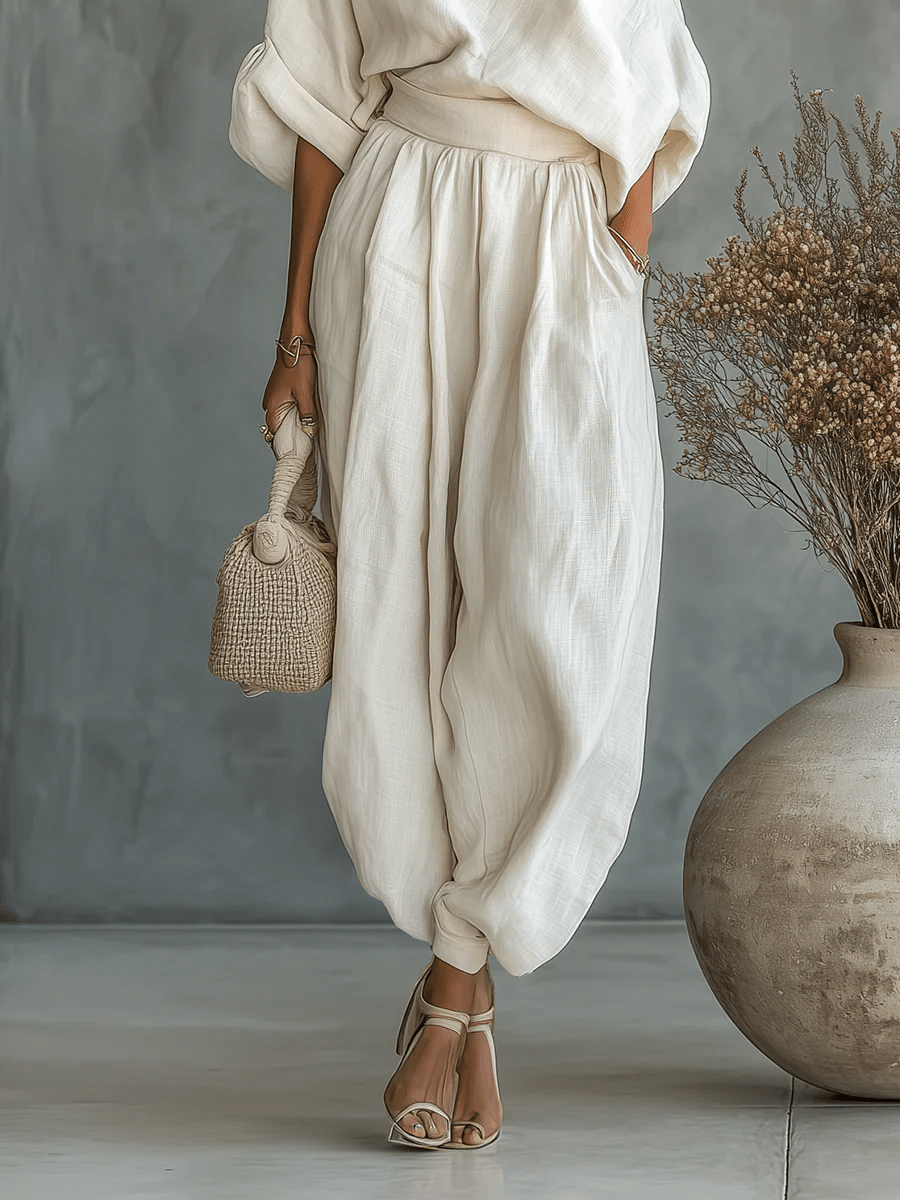 Dames Tweedelige Set Off-shoulder Stijl