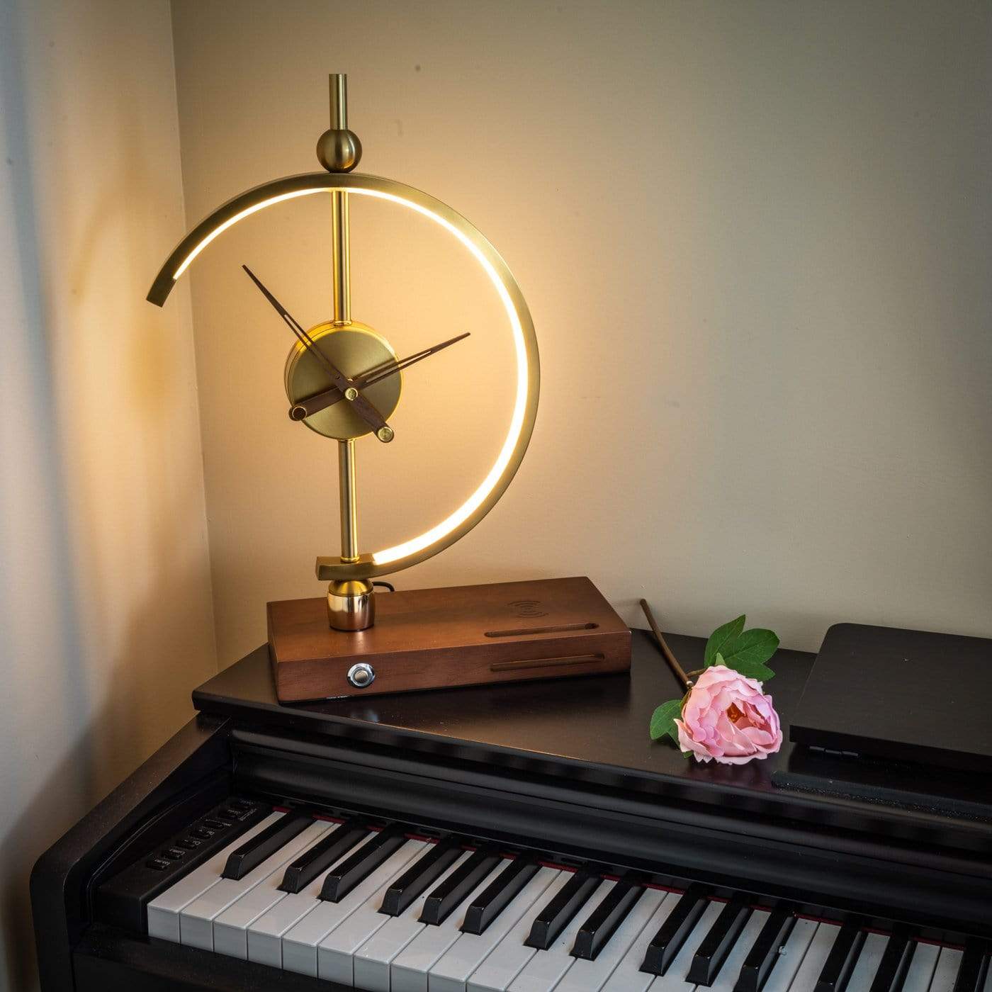 Oplaadbare Lampenklok Modern Design KyotoGlow
