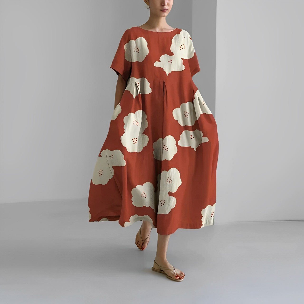 Variant image for Naomi | Abito Donna Maxi Dress Boho Floreale-57