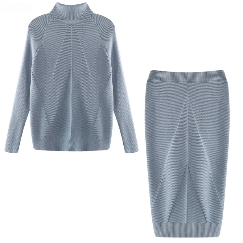 Gebreide Set Leona Warm en Zacht