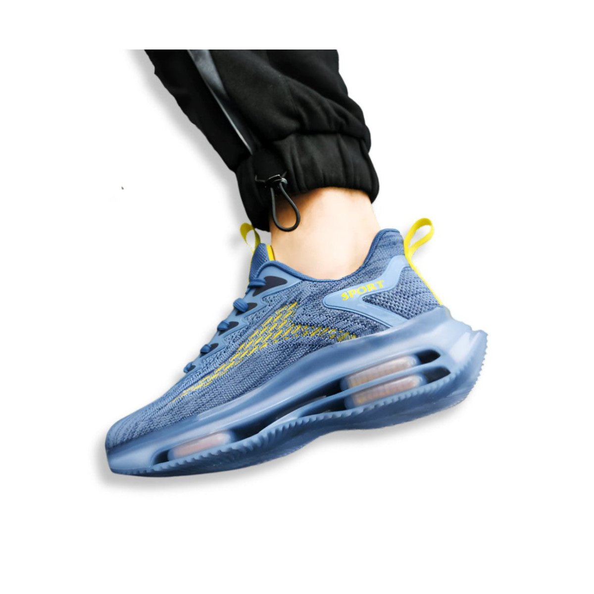 Lichtgewicht Sportieve Sneakers met Luchtkussen en Mesh Bovenwerk