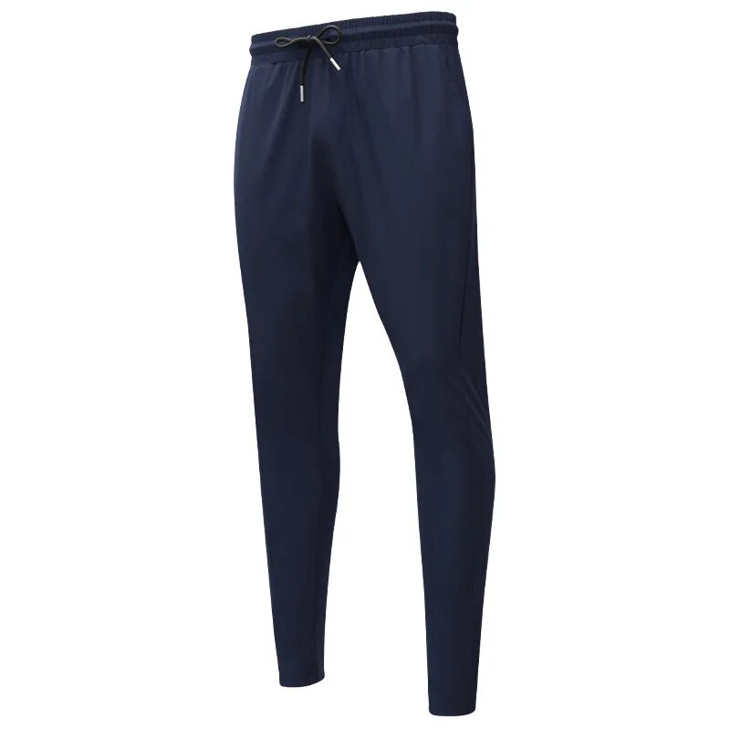 Sébastiaan | Ademende & sneldrogende sportbroek in de kleur Koningsblauw voor heren in Lounge stijl geschikt voor alle seizoenen.