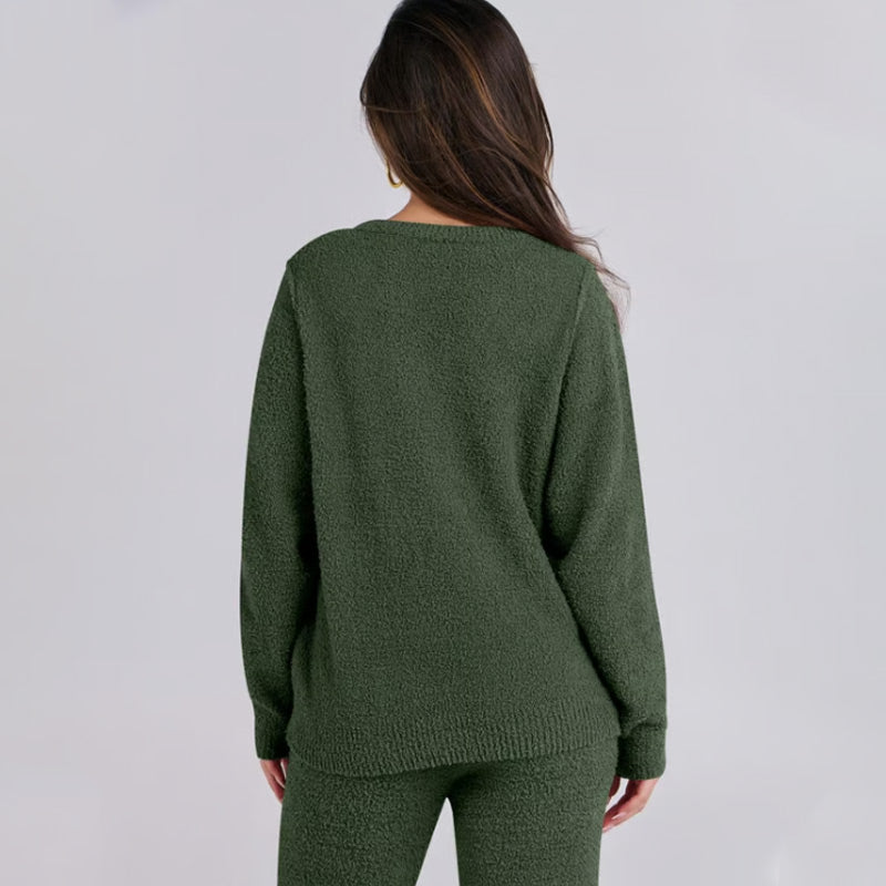 Comfortabele Lounge Set Dames Zacht en Warm