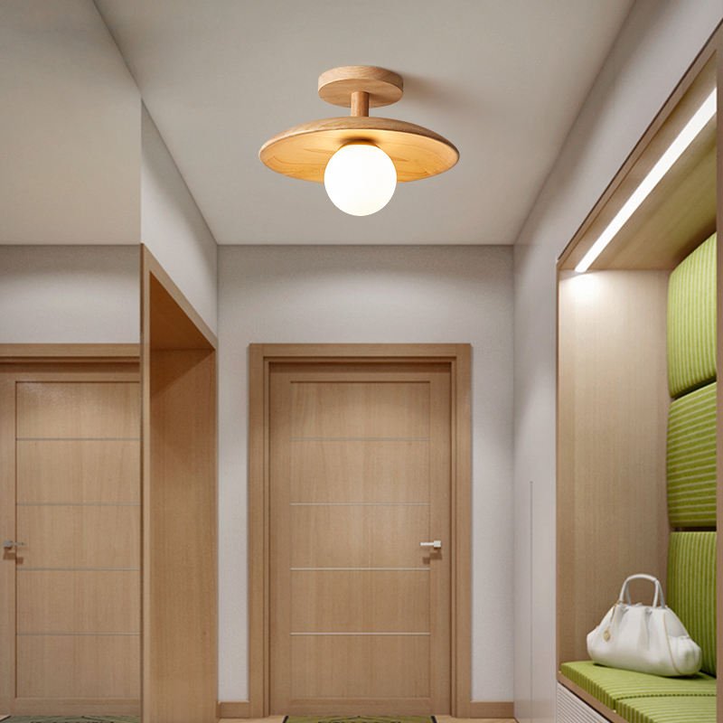 Japanse Plafondlamp Zen Stijl Dimbaar