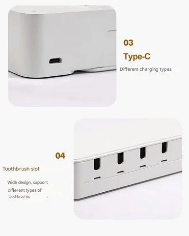 Tandenborstelsterilisator UV Licht Hygiënisch