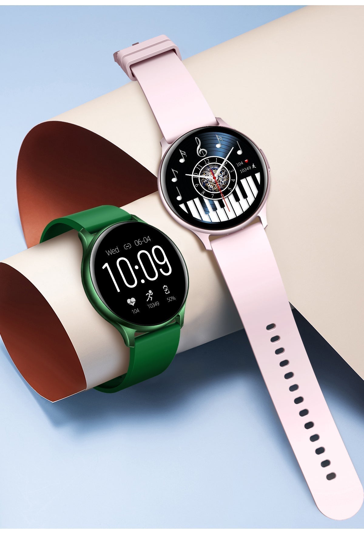 Bluetooth Smartwatch Fitnesstracker met Hartslagmeter