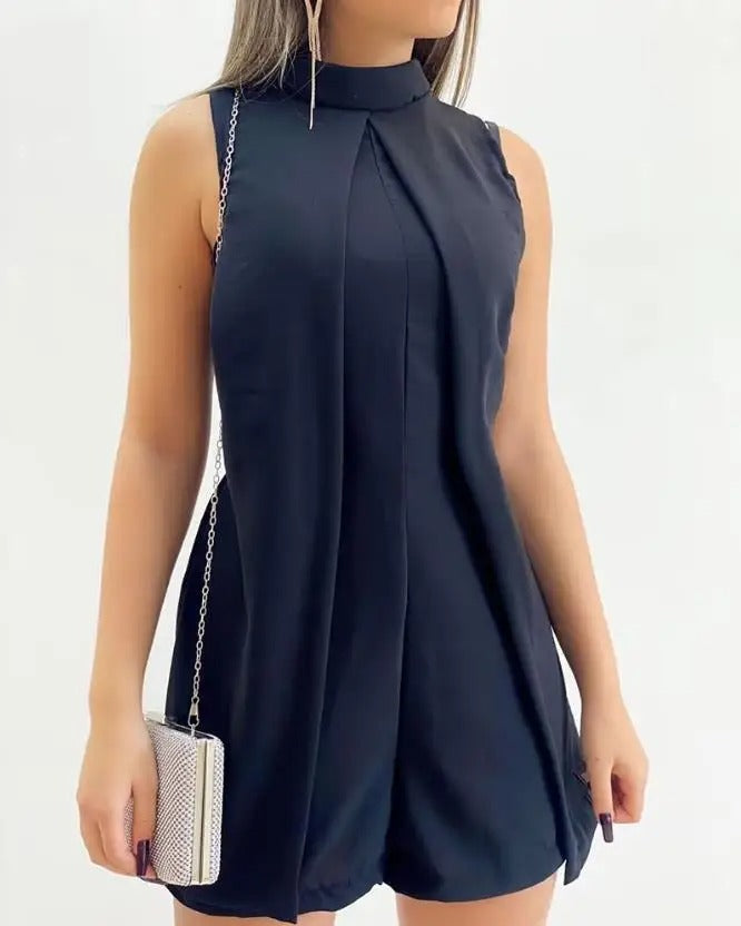 Elegante Jumpsuit Gelaagd Jurk Vrouw