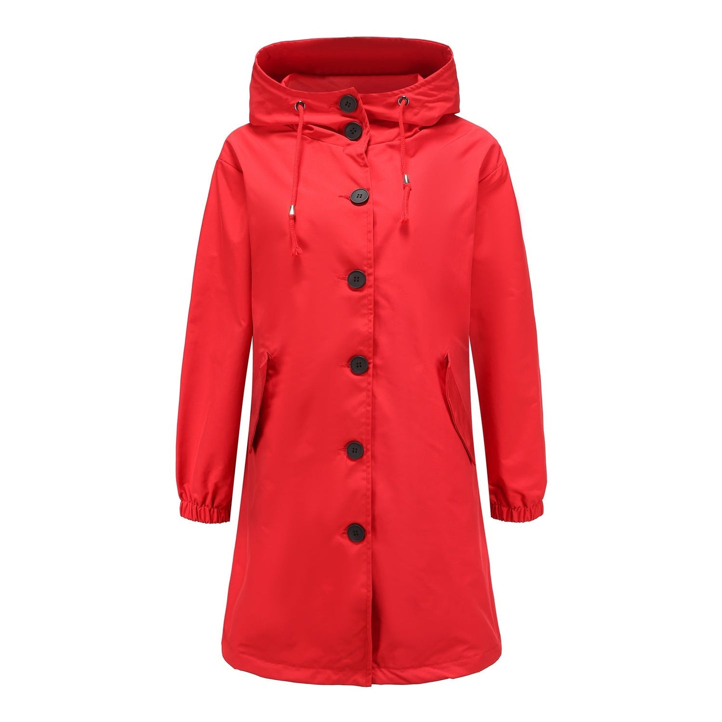 Dames Waterdichte Regenjas met Capuchon
