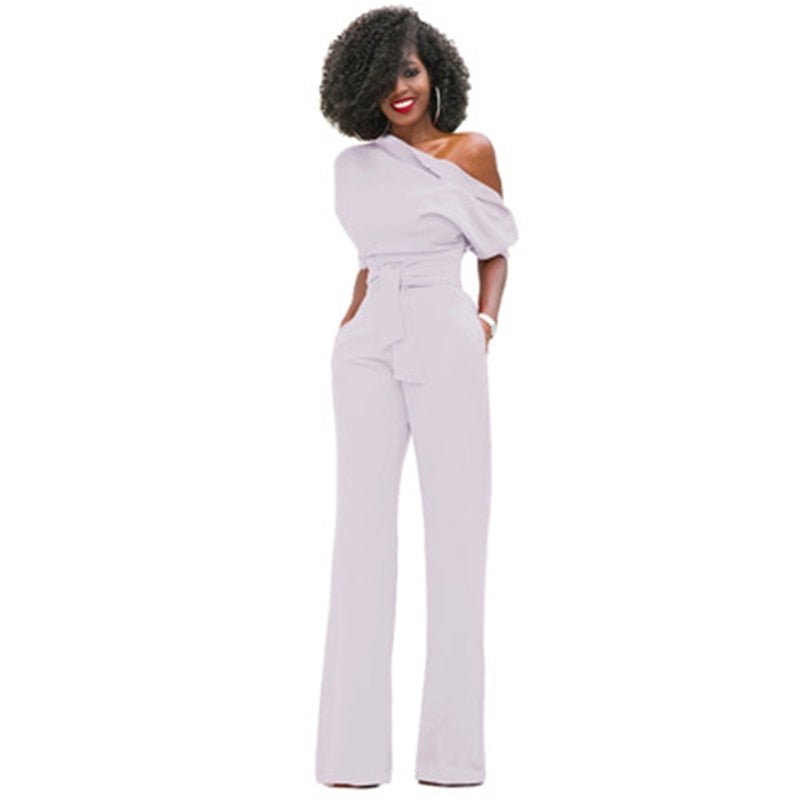 Dames Jumpsuit Comfortabel Zwart Elegante Avondkleding