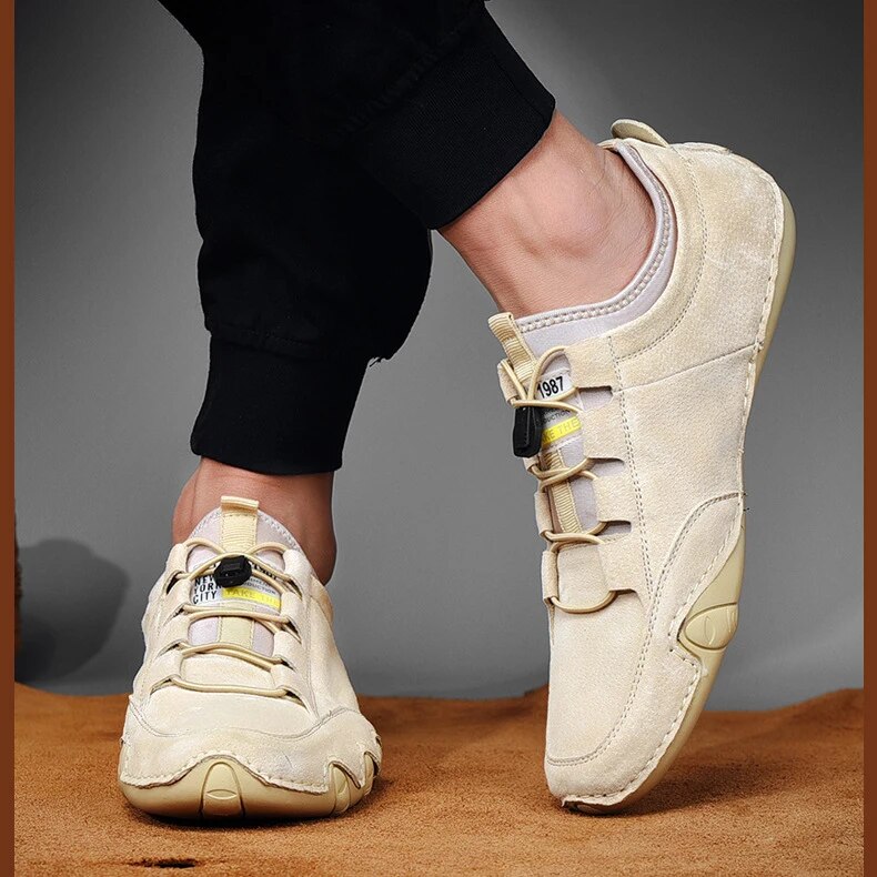 Orthopedische Loafers voor Mannen van Echt Leer Comfortabel