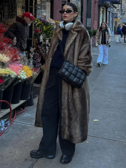 Luna Winter Trench Coat Zacht en Warm