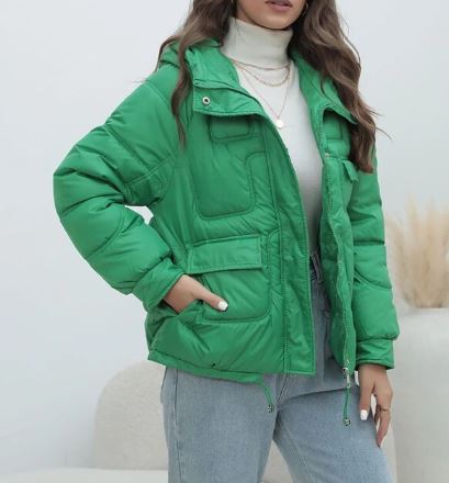 Dikke Steppjacke Warm voor Dames