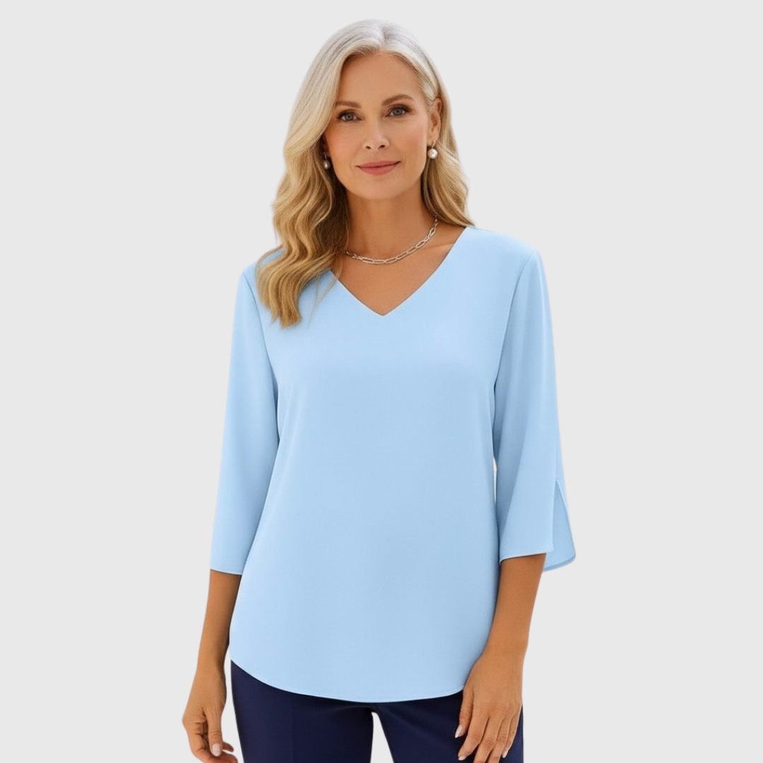 Dames Blouse Elegante Pasvorm - Mode Vibes
