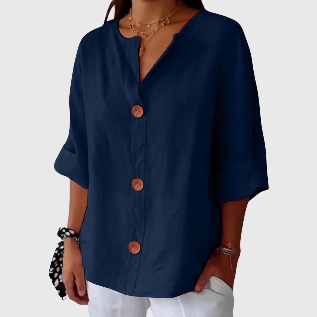 Dames Blouse Elegant Comfortabele Pasvorm - Mode Vibes
