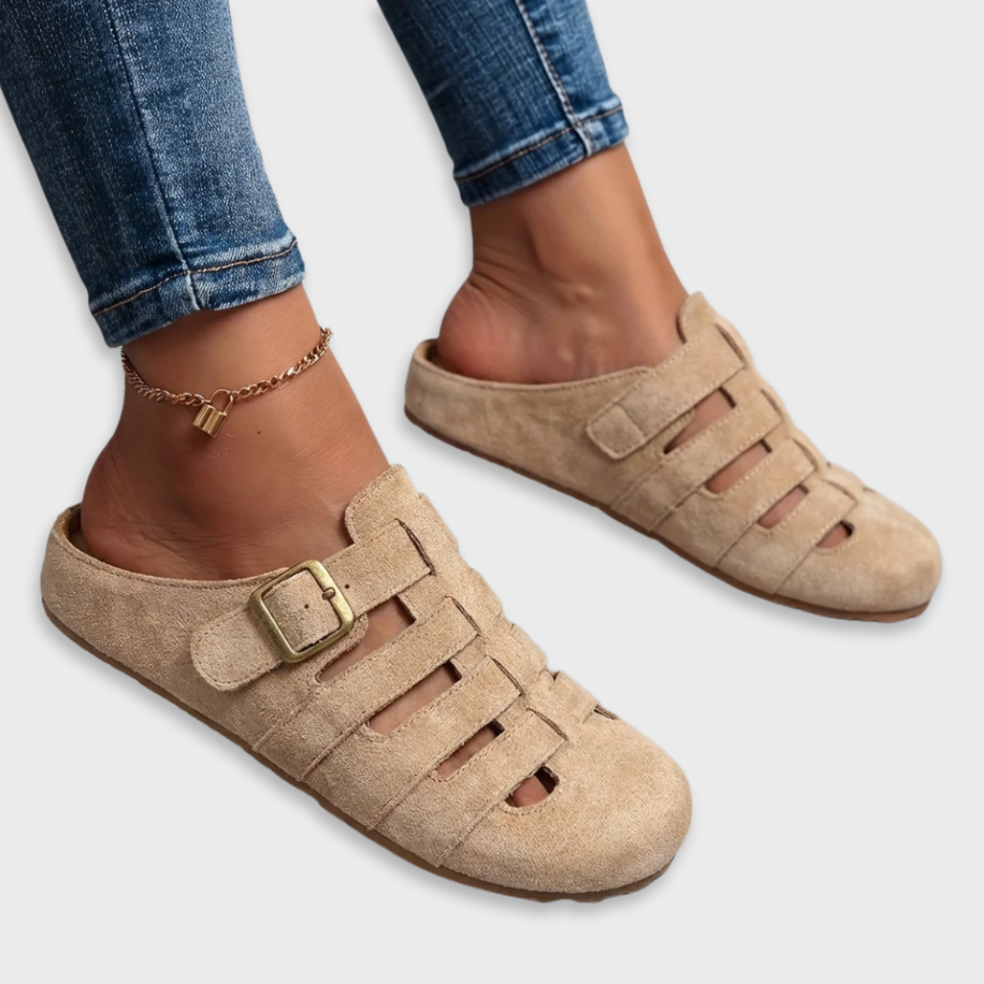 Dames Slip-on Mule Sandalen Comfortabele Pasvorm - Mode Vibes
