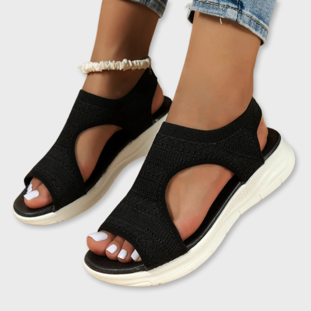 Dames Sleehak Sandalen Comfortabele Pasvorm - Mode Vibes
