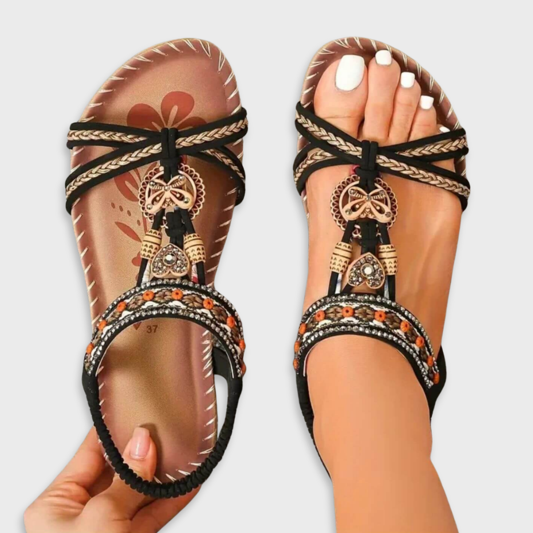 Dames Sandalen Verstelbare Bandjes Comfortabele Pasvorm - Mode Vibes
