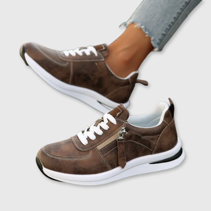 Dames Sneakers Comfortabele Pasvorm Ritssluiting - Mode Vibes
