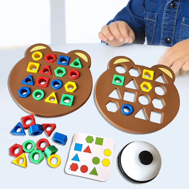 Houten Vormenspel Montessori Voor Kinderen