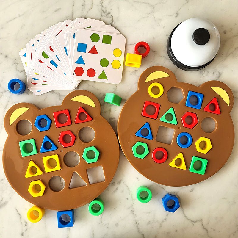 Houten Vormenspel Montessori Voor Kinderen