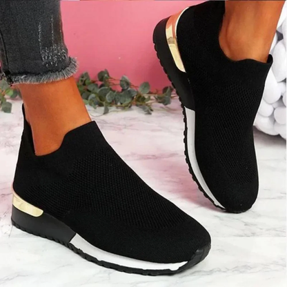 Dames Sneakers Zonder Veters - Ademend en Elastisch