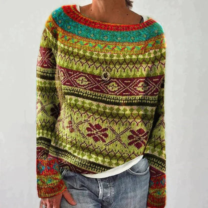 Vrouwentrui met Unieke Printen Stoere Look - Mode Vibes
