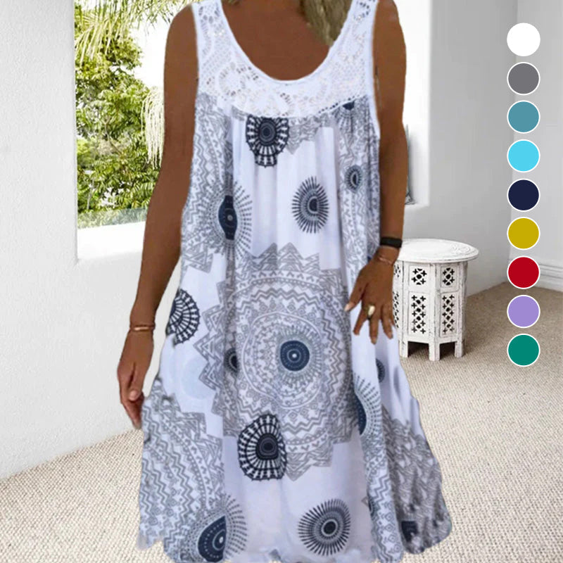 Mouwloze Zomerjurk Luchtig en Comfortabel